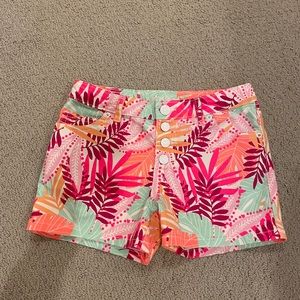 Cat and Jack floral shorts size 10/12